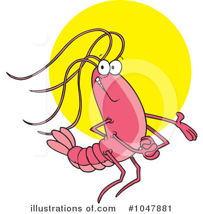 Shrimp Clipart #1047881 by toonaday