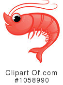 Shrimp Clipart #1058990 by Paulo Resende
