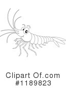 Shrimp Clipart #1189823 by Alex Bannykh