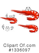 Shrimp Clipart #1336097 by Vector Tradition SM