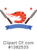 Shrimp Clipart #1382533 by Vector Tradition SM