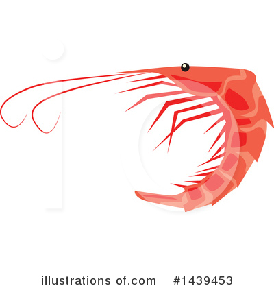 Prawn Clipart #1439453 by Vector Tradition SM