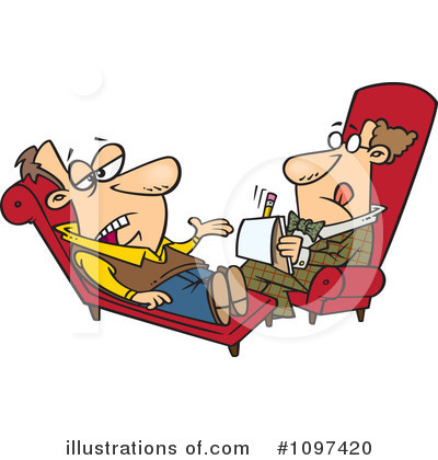 Royalty-Free (RF) Shrink Clipart Illustration by toonaday - Stock Sample #1097420