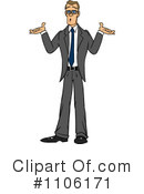 Shrugging Clipart #1106171 by Cartoon Solutions