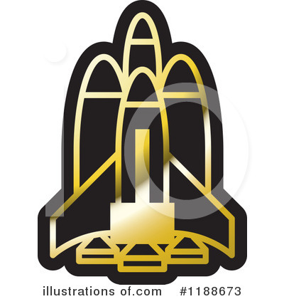 Royalty-Free (RF) Shuttle Clipart Illustration by Lal Perera - Stock Sample #1188673