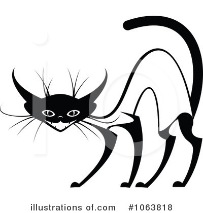 Siamese Cat Clipart #1063818 by Vector Tradition SM