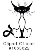 Siamese Cat Clipart #1063822 by Vector Tradition SM