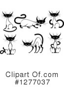 Siamese Cat Clipart #1277037 by Vector Tradition SM