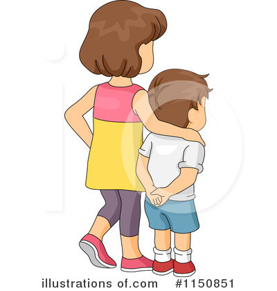 Royalty-Free (RF) Siblings Clipart Illustration by BNP Design Studio - Stock Sample #1150851