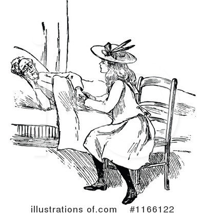 Royalty-Free (RF) Sick Clipart Illustration by Prawny Vintage - Stock Sample #1166122