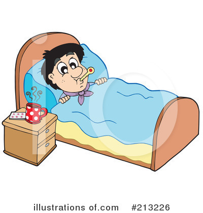 Royalty-Free (RF) Sick Clipart Illustration by visekart - Stock Sample #213226
