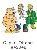 Sick Pig Clipart #42342 by Snowy