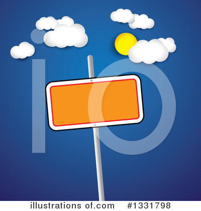 Royalty-Free (RF) Sign Clipart Illustration by ColorMagic - Stock Sample #1331798