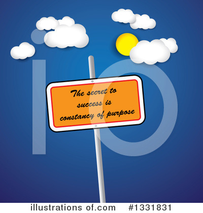 Royalty-Free (RF) Sign Clipart Illustration by ColorMagic - Stock Sample #1331831
