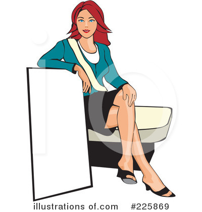 Royalty-Free (RF) Sign Clipart Illustration by David Rey - Stock Sample #225869