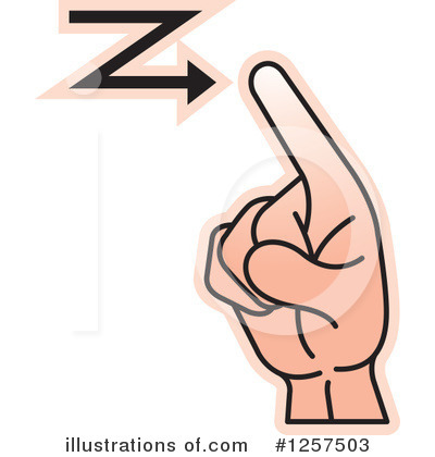 Sign Language Clipart #1257503 by Lal Perera