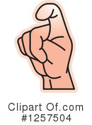 Sign Language Clipart #1257504 by Lal Perera