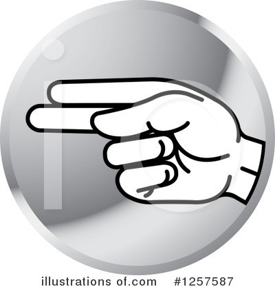 Royalty-Free (RF) Sign Language Clipart Illustration by Lal Perera - Stock Sample #1257587
