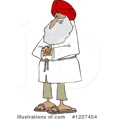Royalty-Free (RF) Sikh Clipart Illustration by djart - Stock Sample #1227454