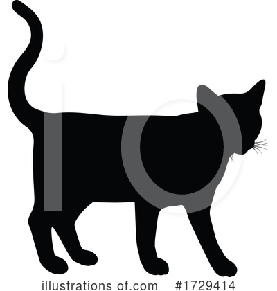 Royalty-Free (RF) Silhouette Clipart Illustration by AtStockIllustration - Stock Sample #1729414