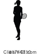 Silhouette Clipart #1744310 by AtStockIllustration