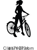 Silhouette Clipart #1749794 by AtStockIllustration