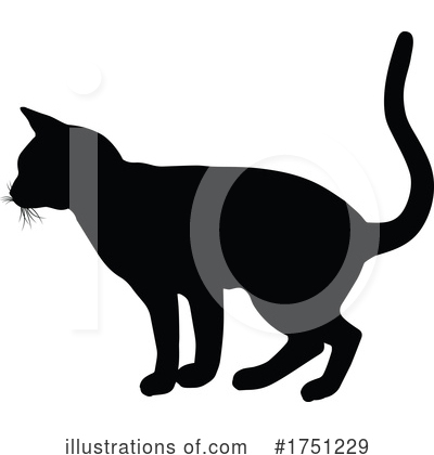 Royalty-Free (RF) Silhouette Clipart Illustration by AtStockIllustration - Stock Sample #1751229