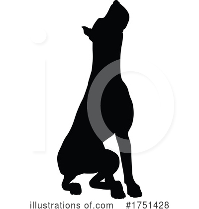 Royalty-Free (RF) Silhouette Clipart Illustration by AtStockIllustration - Stock Sample #1751428