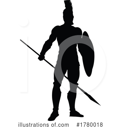 Royalty-Free (RF) Silhouetted Clipart Illustration by AtStockIllustration - Stock Sample #1780018