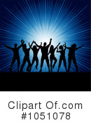 Silhouetted Dancers Clipart #1051078 by KJ Pargeter