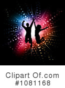 Silhouetted Dancers Clipart #1081168 by KJ Pargeter
