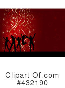Silhouetted Dancers Clipart #432190 by KJ Pargeter