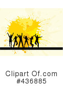 Silhouetted Dancers Clipart #436885 by KJ Pargeter