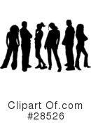 Silhouetted People Clipart #28526 by KJ Pargeter