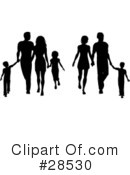 Silhouetted People Clipart #28530 by KJ Pargeter