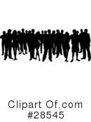 Silhouetted People Clipart #28545 by KJ Pargeter