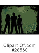 Silhouetted People Clipart #28560 by KJ Pargeter