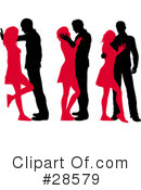 Silhouetted People Clipart #28579 by KJ Pargeter
