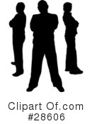 Silhouetted People Clipart #28606 by KJ Pargeter