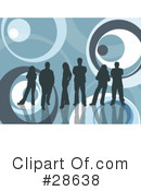 Silhouetted People Clipart #28638 by KJ Pargeter