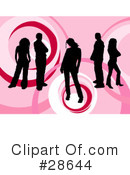 Silhouetted People Clipart #28644 by KJ Pargeter