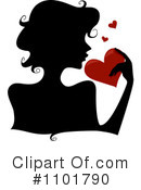 Silhouetted Woman Clipart #1101790 by BNP Design Studio