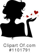Silhouetted Woman Clipart #1101791 by BNP Design Studio