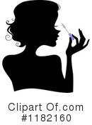 Silhouetted Woman Clipart #1182160 by BNP Design Studio