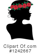 Silhouetted Woman Clipart #1242667 by BNP Design Studio