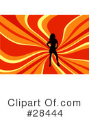 Silhouetted Woman Clipart #28444 by KJ Pargeter