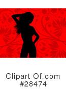 Silhouetted Woman Clipart #28474 by KJ Pargeter