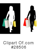 Silhouetted Woman Clipart #28506 by KJ Pargeter