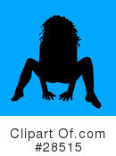 Silhouetted Woman Clipart #28515 by KJ Pargeter