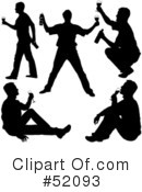 Silhouettes Clipart #52093 by dero